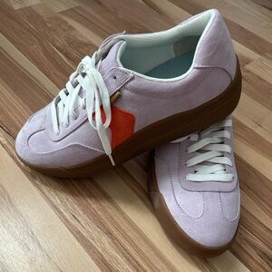Dr. Scholl's Lavender and Orange Sneakers